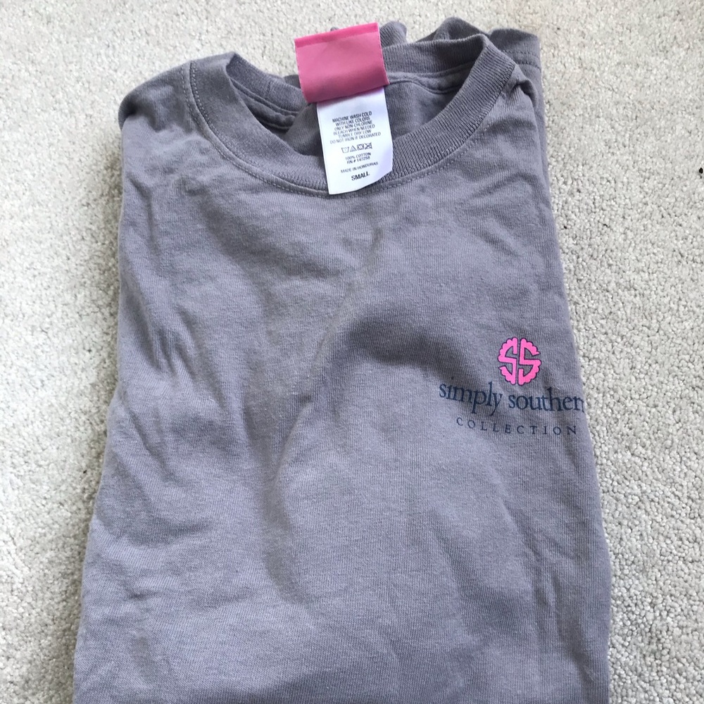 Gray Simply Southern Longsleve